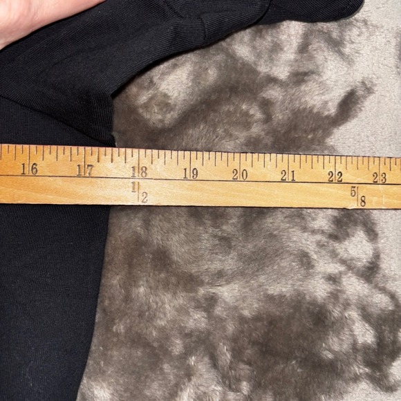 Madewell Womens XS Black Puff Sleeve Crew Neck Cotton‎ Blend Top Blouse - Picture 10 of 12